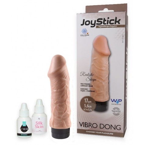 Крупный реалистичный вибратор JOYSTICK - 17 см.